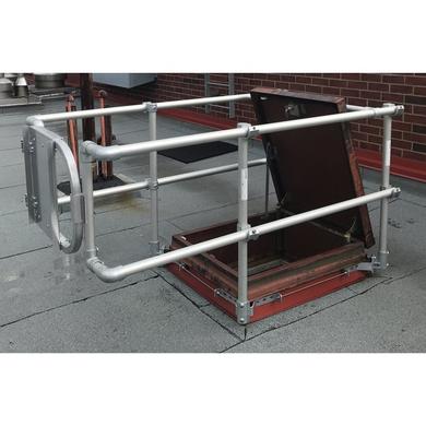 Guardrails for Roof Access Hatch